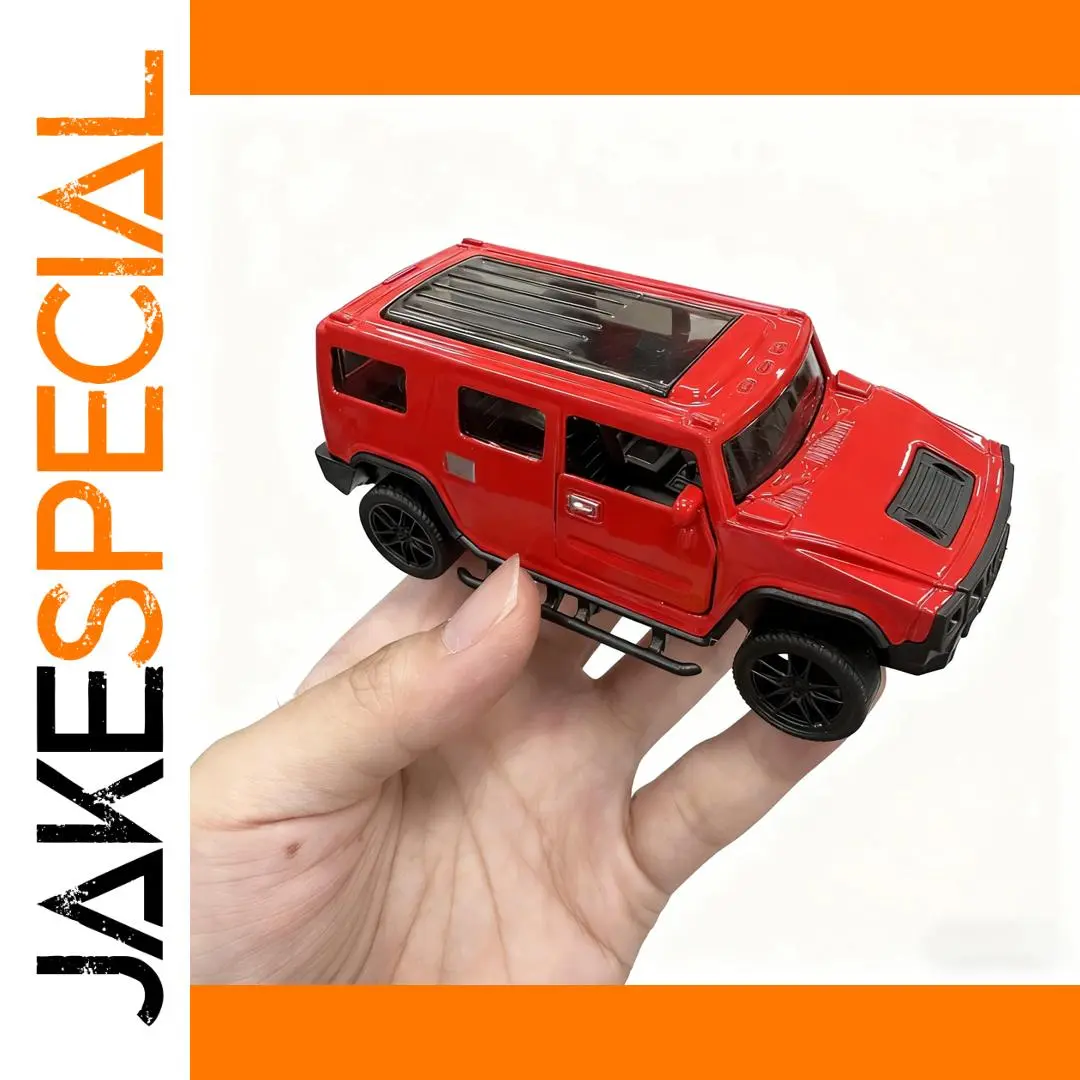 Red Alloy Off-Road Vehicle Toy for Collectors 1 Red Alloy Off-Road Vehicle Toy for Collectors
