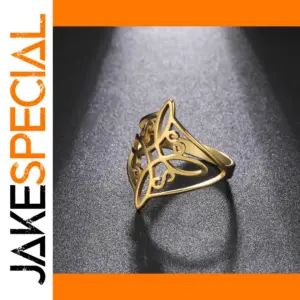 Celtic Knot Stainless Steel Ring