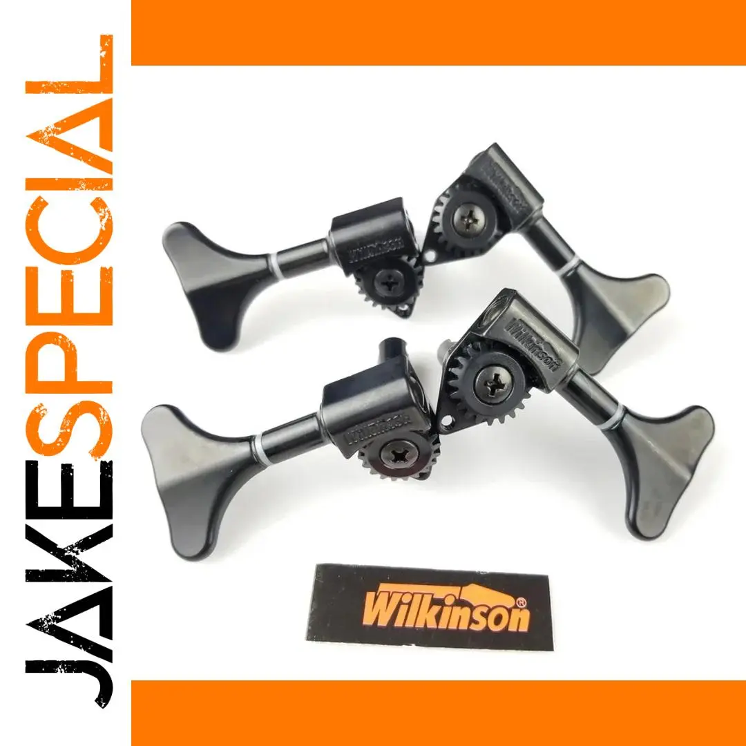 Wilkinson WJB-750 Bass Tuning Pegs Matte Black 1 Wilkinson WJB-750 Bass Tuning Pegs Matte Black