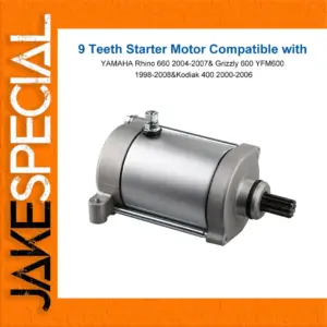 Yamaha ATV Starter Motor for Rhino, Grizzly, Kodiak