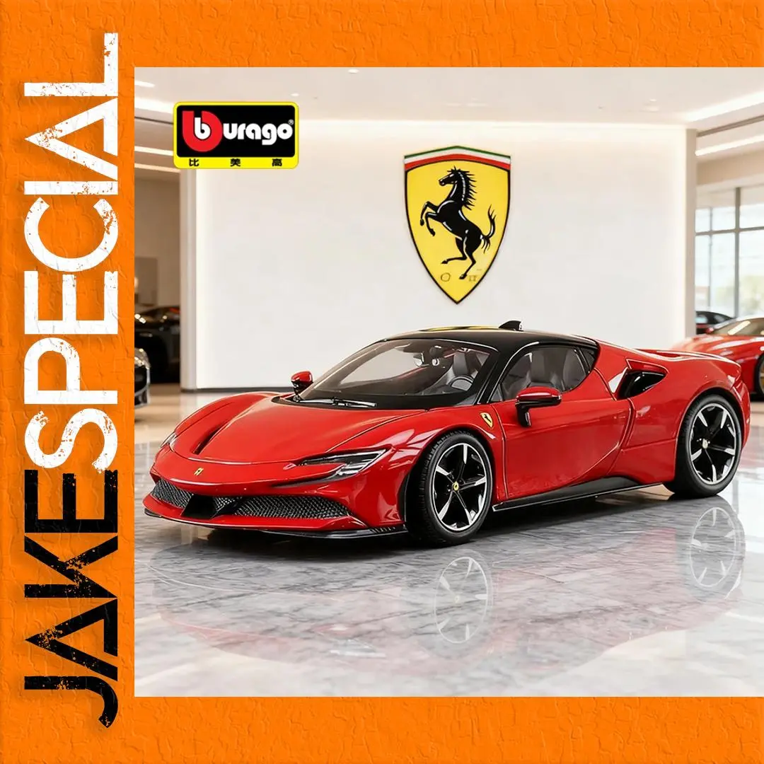Ferrari SF90 Stradale 1:24 Diecast Model 1 Ferrari SF90 Stradale 1:24 Diecast Model