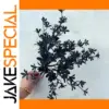 Black Silk Artificial Flower Branch for Interior Decor