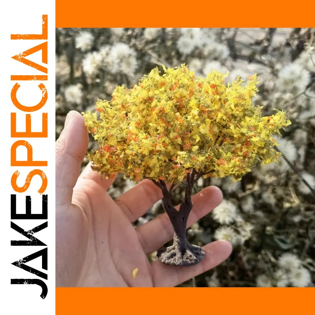 Vibrant Miniature Wire Tree for Dioramas 1 Vibrant Miniature Wire Tree for Dioramas