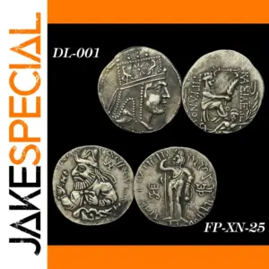 Ancient Goddess Copper Pendant 20mm