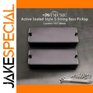 Active Soapbar Bass Pickups Set for 5-String
