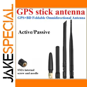 High-Gain GPS Antenna 195mm & 48/50/80mm