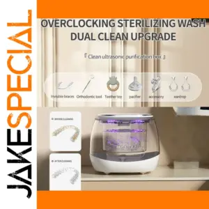 Ultrasonic Cleaner UV Sterilizer 200ml