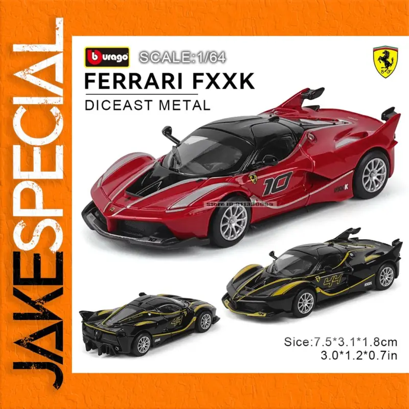 The Ferrari FXXK 1:64 Die-Cast Model: An Exquisite Collector's Gem 1 baa0861f1ec14c728b17787d product image