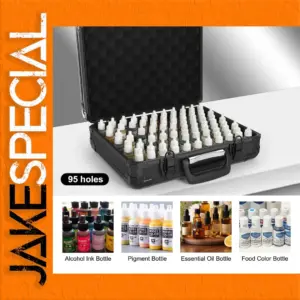 Evemodel Paint Bottle Organizer Suitcase