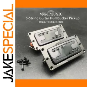 Mini Dual-Coil Humbucker Pickup for Electric Guitars