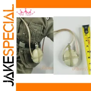 Military 1/6 Scale Water Bottle and Kettle Model