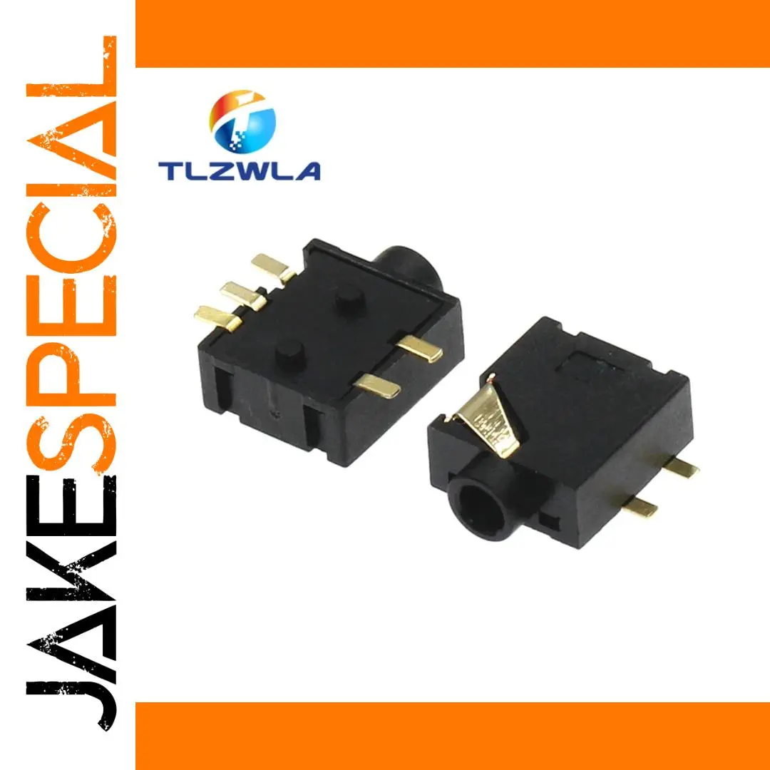 Set of 10 PJ-205 Power Outlets with 2.5mm Socket 1 Set of 10 PJ-205 Power Outlets with 2.5mm Socket