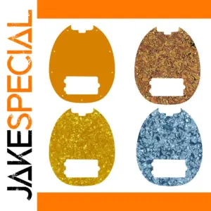 US Music Man 4-String Bass Pickguard in Multiple Colors