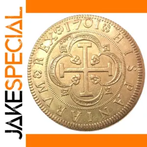1701 Spain 8 Escudos Reproduction Coin