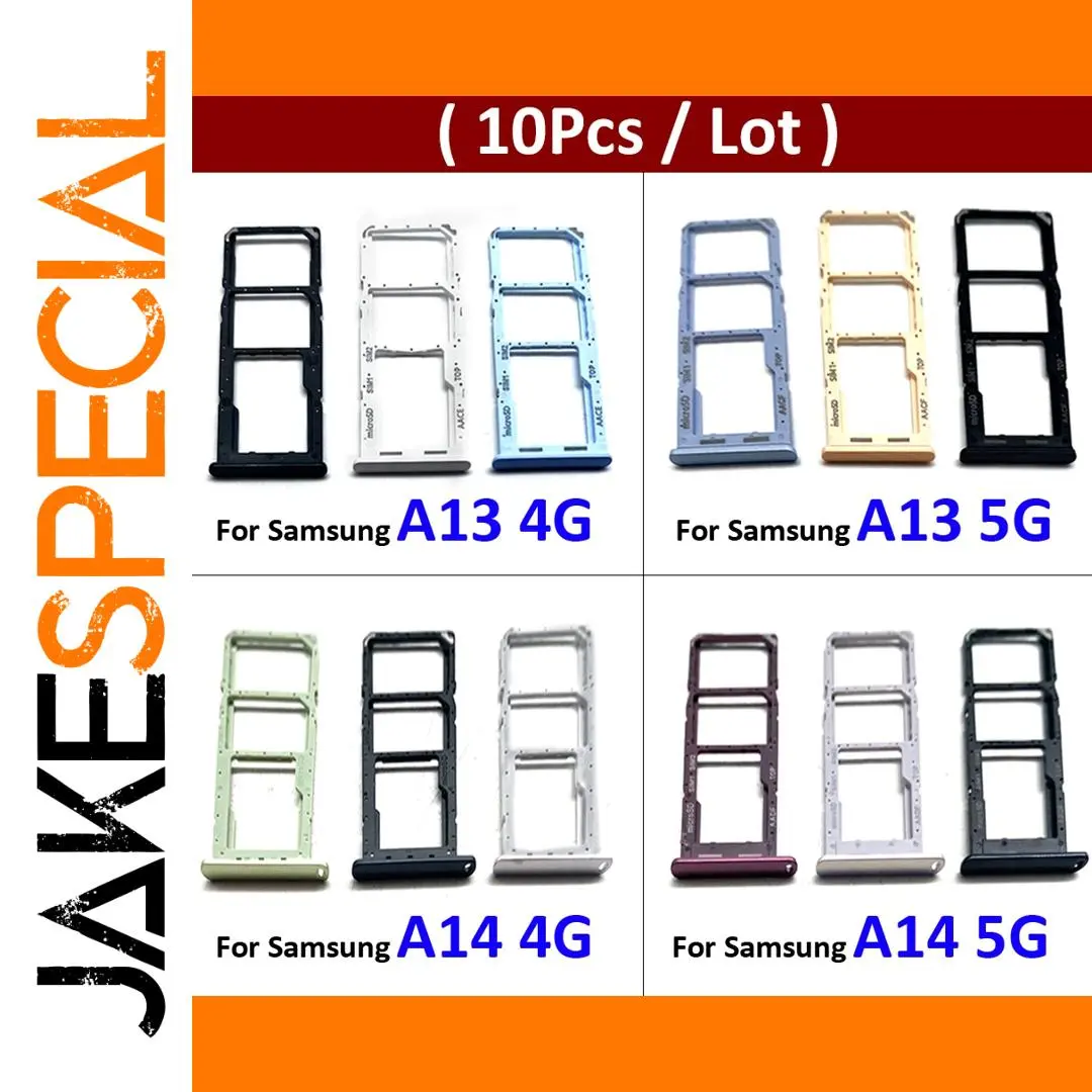 Samsung A13/A14 SIM Card Tray Set (10 Colors) 1 Samsung A13/A14 SIM Card Tray Set (10 Colors)