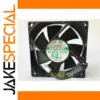 80x80x20mm Black Chassis Cooling Fan for PCs