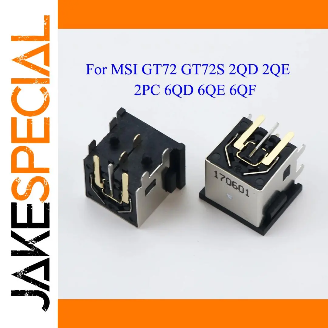 MSI GT72 Power Jack Replacement Socket 1 MSI GT72 Power Jack Replacement Socket