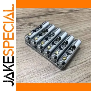 Brass Fixed Tailpiece Bridge with Chrome Finish