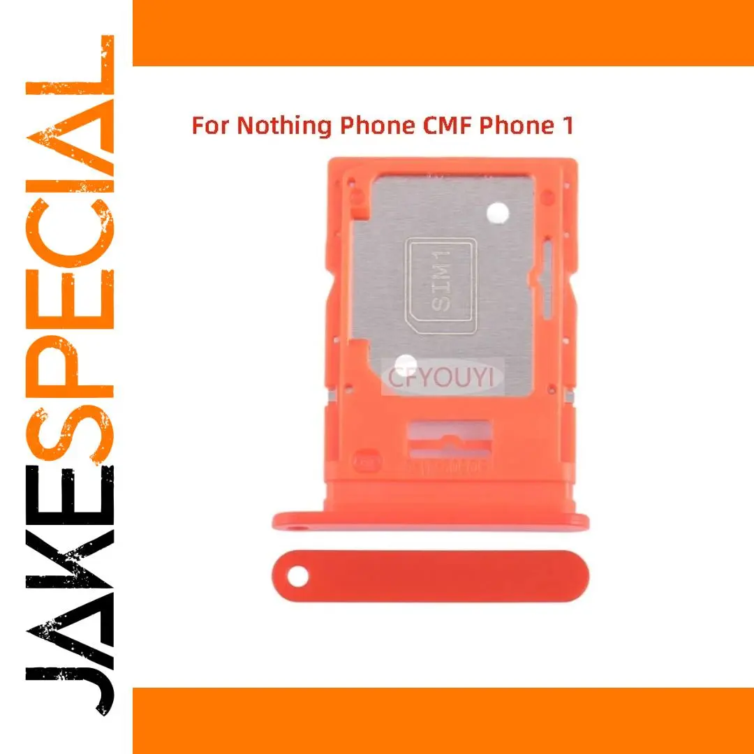 Vibrant Orange SIM & microSD Tray for Nothing Phone 1 Vibrant Orange SIM & microSD Tray for Nothing Phone