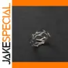 Vintage Thorn Ring with Adjustable Fit