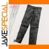Stylish 1/6 Scale Black PU Leather Doll Pants