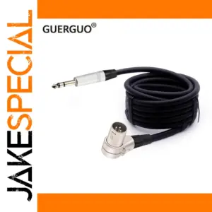 Premium 6.35mm XLR to 1/4 Inch Audio Cable