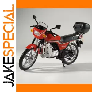 Red Miniature GS125 Diecast Motorcycle Model