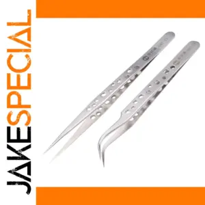Stainless Steel Precision Tweezers Set