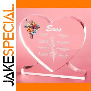 Heart-Shaped Religious Gift for Women