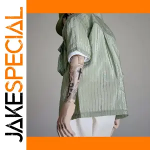 1/6 Scale Pastel Striped Shirt and Pants Set