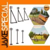HO Scale Power Poles Set for Dioramas