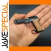 1:3 Scale Alloy Pistol Keychain