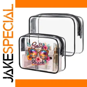 Transparent Waterproof PVC Beach Tote Bag in Multiple Sizes