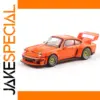 Vibrant Orange Porsche Singer DLS Model 1:64