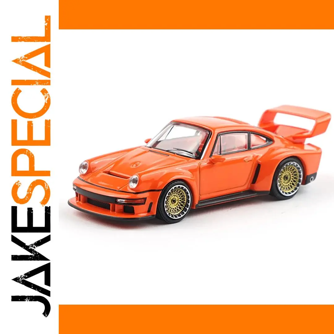 Vibrant Orange Porsche Singer DLS Model 1:64 1 Vibrant Orange Porsche Singer DLS Model 1:64