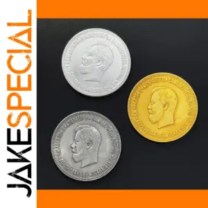 Vintage Copper Coin, 34mm with Heritage Relief