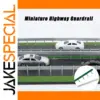 Miniature Highway Guardrail Set 1:87 Scale