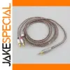 Premium 8-Core Silver-Plated Braided Audio Cable
