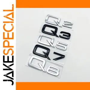 Q Series Emblem Set for Q2-Q8 Vehicles