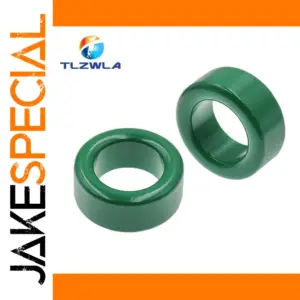 Green Manganese Zinc Ferrite Magnetic Ring 36x23x15 mm