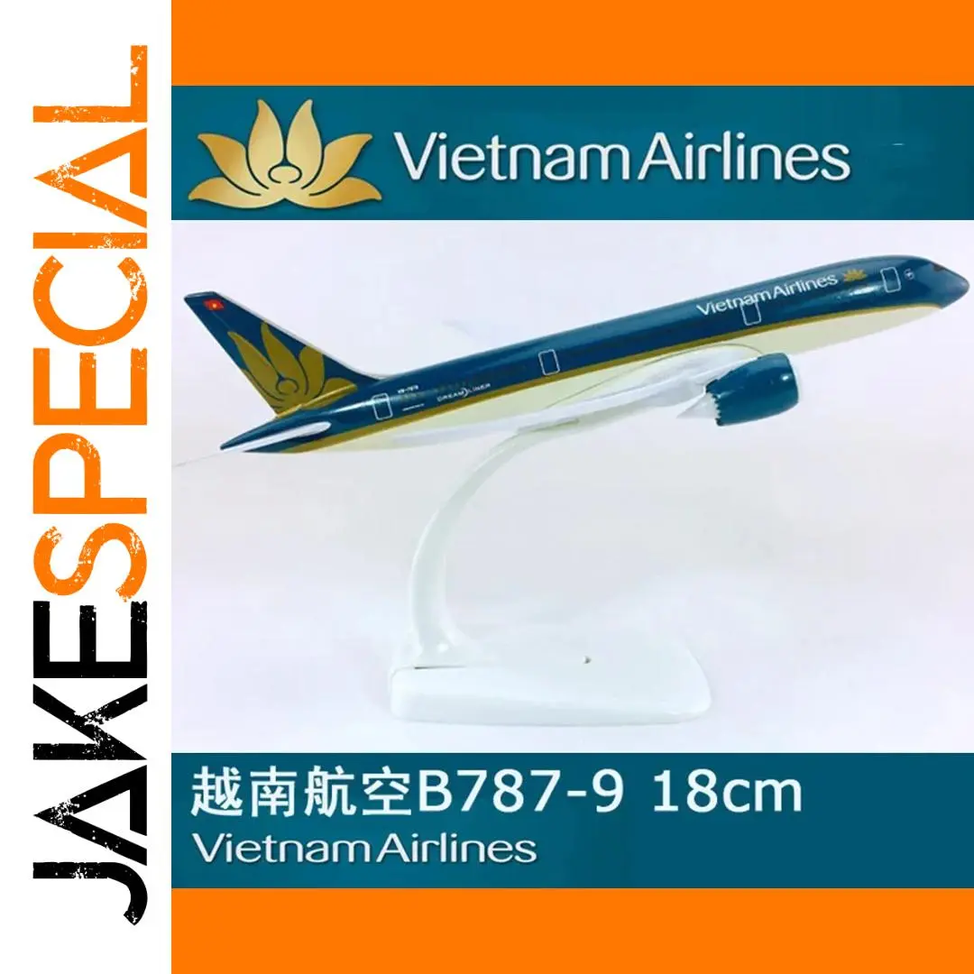 Vietnam Airlines Boeing 787-9 Model 1:300 Scale 1 Vietnam Airlines Boeing 787-9 Model 1:300 Scale