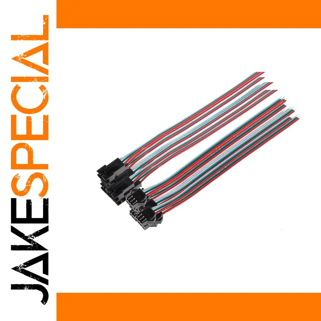 3-Pin JST SM LED Connector Set (15cm, Pack of 10-30) 1 3-Pin JST SM LED Connector Set (15cm, Pack of 10-30)