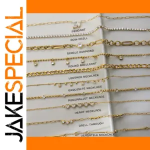 Elegant Gold Stainless Steel Necklace for Women