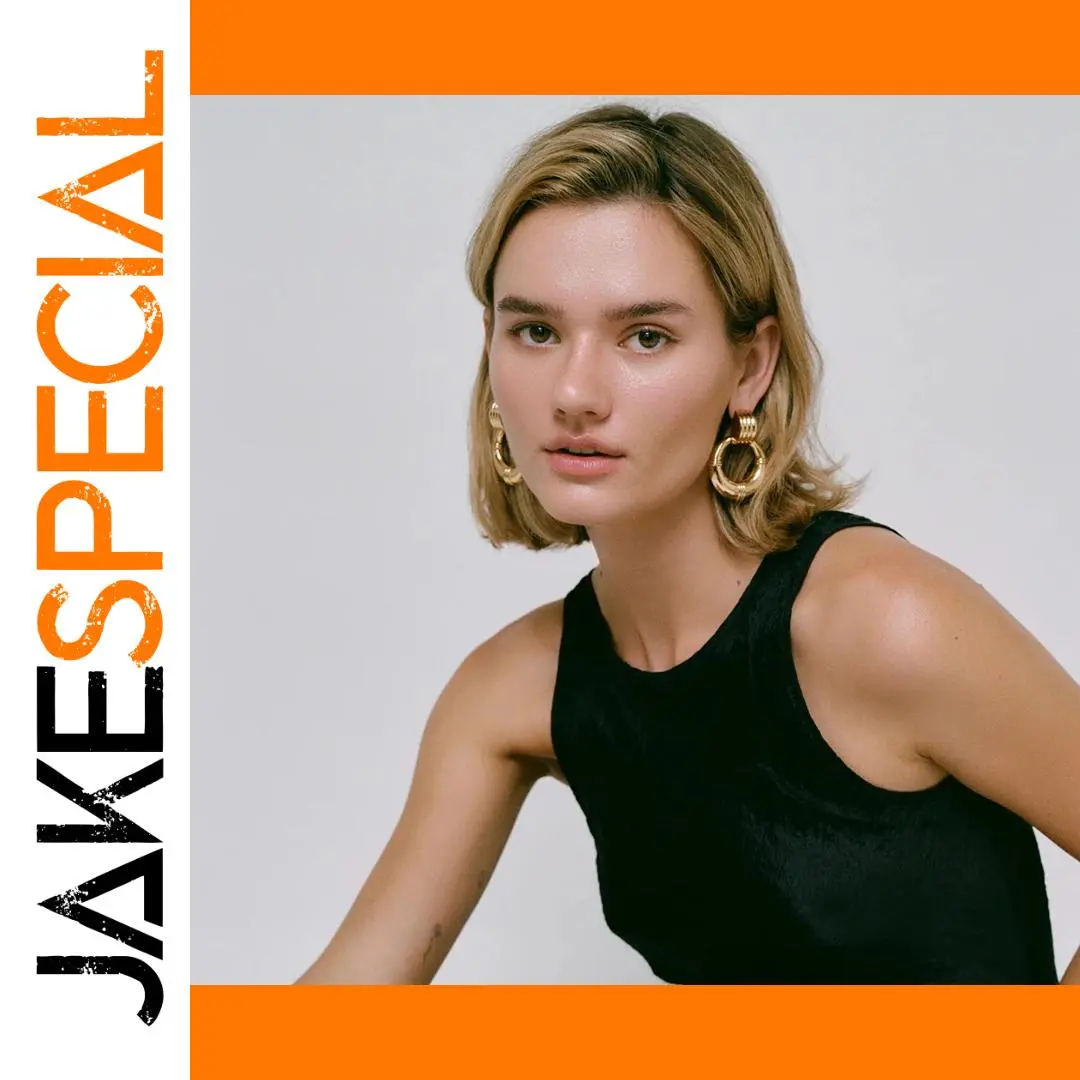 Gold Stainless Steel Geometric Dangle Earrings 1 Gold Stainless Steel Geometric Dangle Earrings