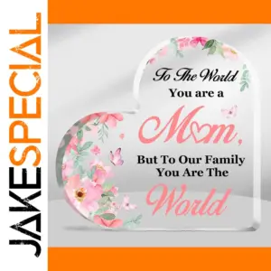 Love Mom Decorative Sign