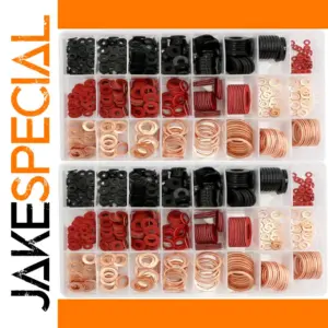 Comprehensive 680-Piece Gasket Washer Kit