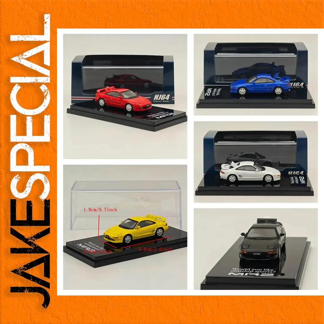 Toyota MR2 SW20 GT-S 1/64 Diecast Model 1 Toyota MR2 SW20 GT-S 1/64 Diecast Model