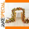 250 cm Artificial Flower Garland with 45 Rose Heads