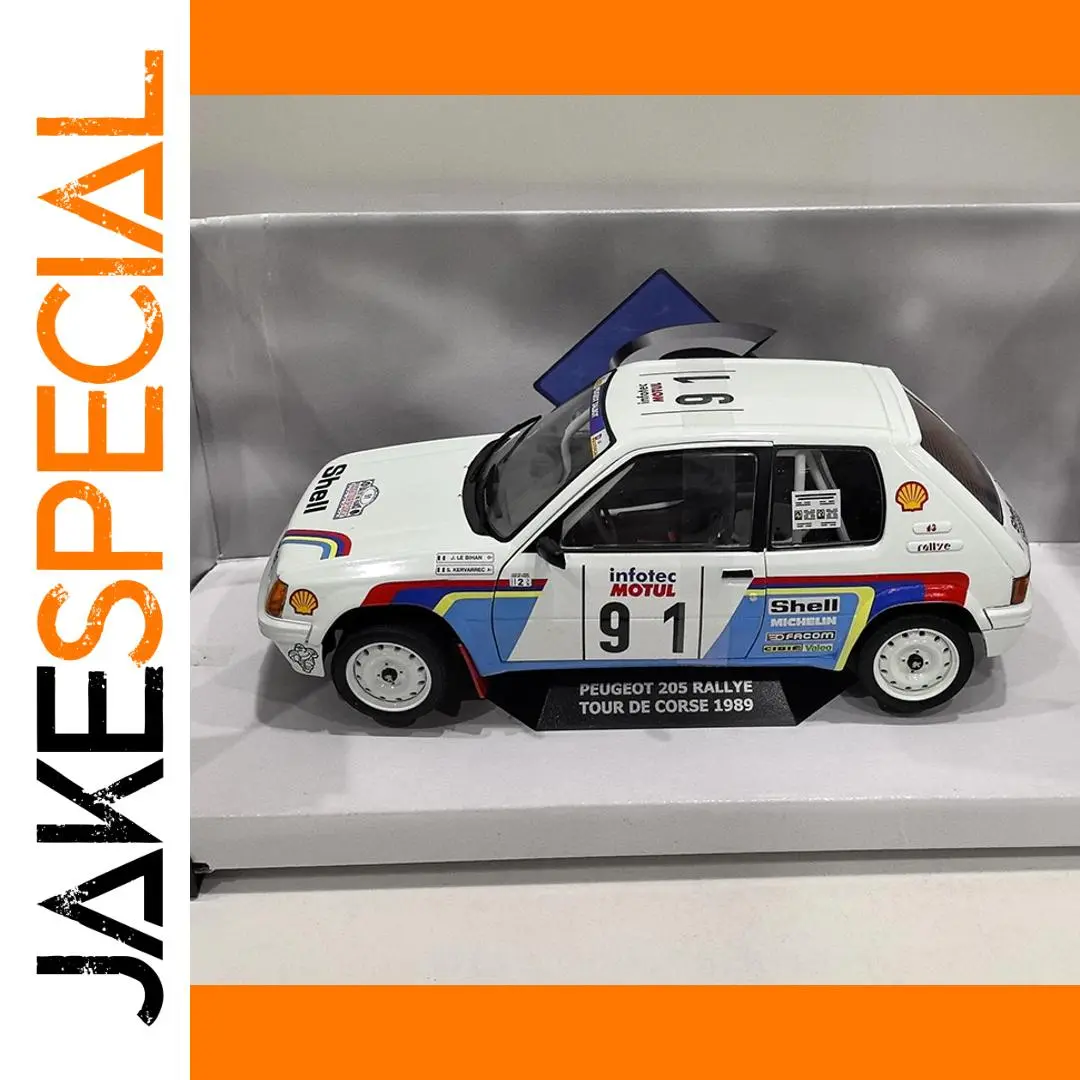 1989 Peugeot 205 Rallye Diecast Model 1:18 Scale 1 1989 Peugeot 205 Rallye Diecast Model 1:18 Scale