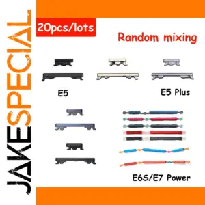 Vibrant Replacement Side Buttons for Moto E